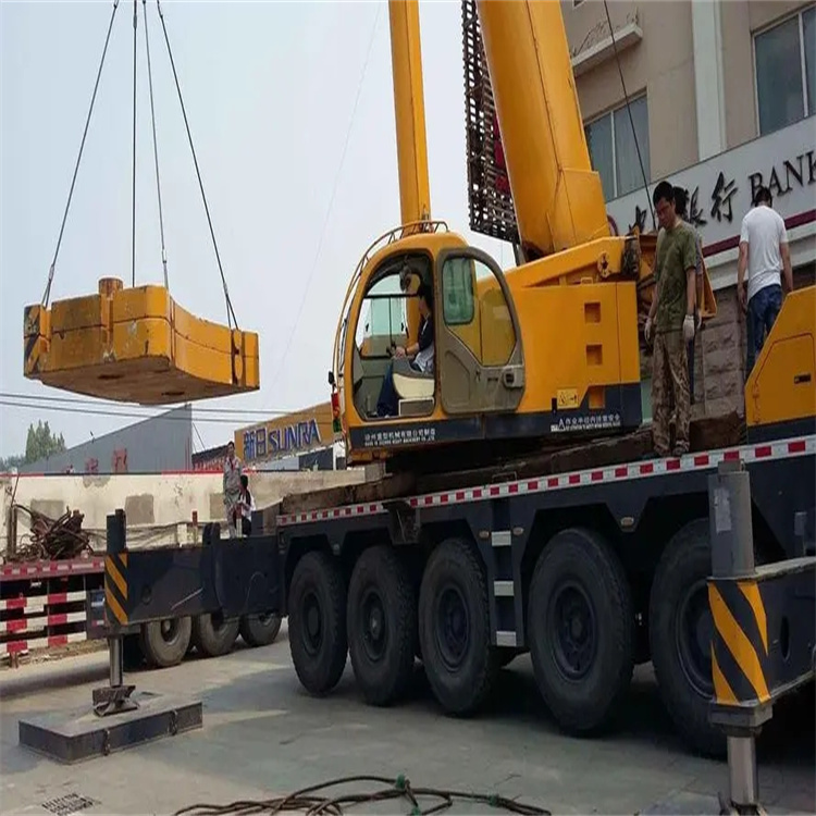 政和县当地吊车出租|机器吊装|75吨|工厂搬迁服务